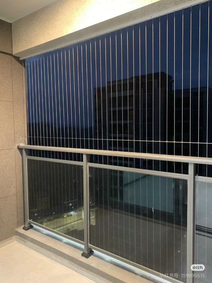 Balcony net detail